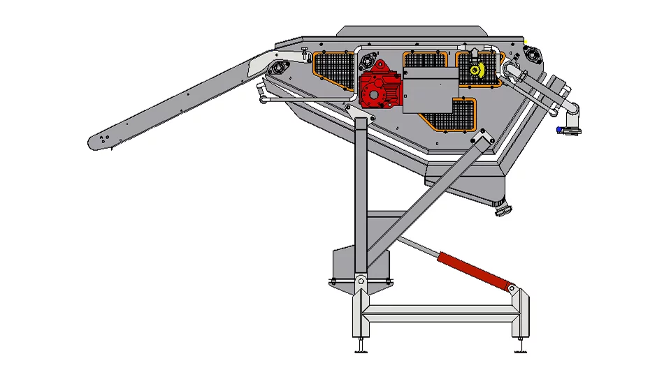 油炸进料输送机