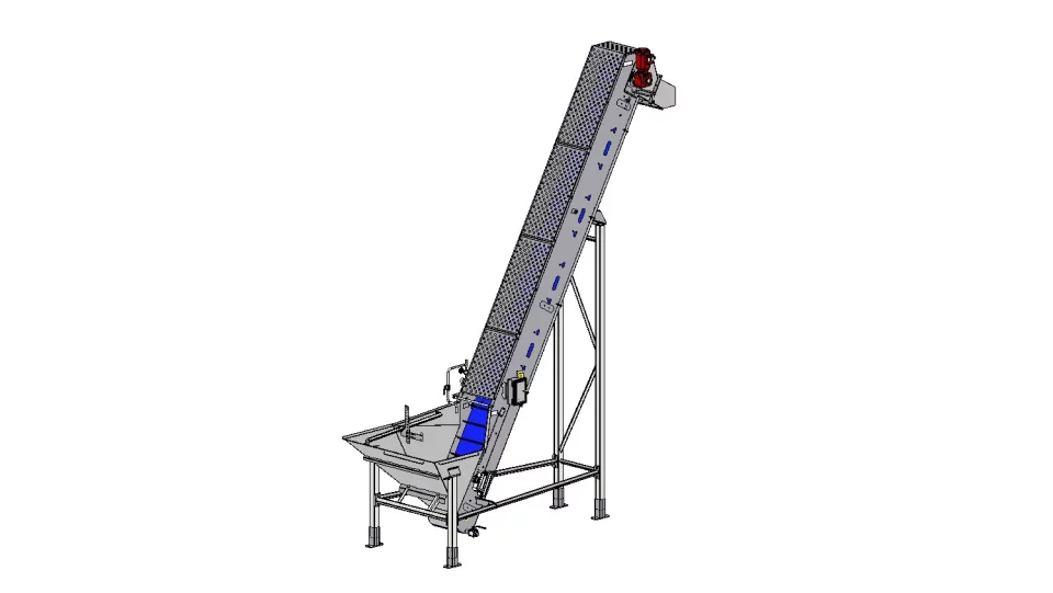 带料仓斗式提升机